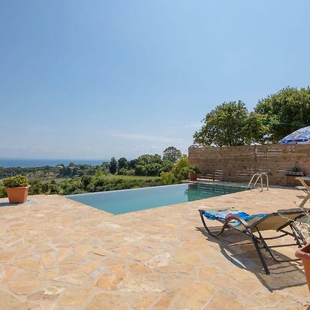 David'S Villas - Private Pool & Scenic Surroundings Vasilikos  Bagian luar foto