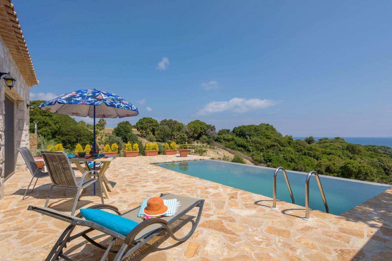 David'S Villas - Private Pool & Scenic Surroundings Vasilikos  Bagian luar foto