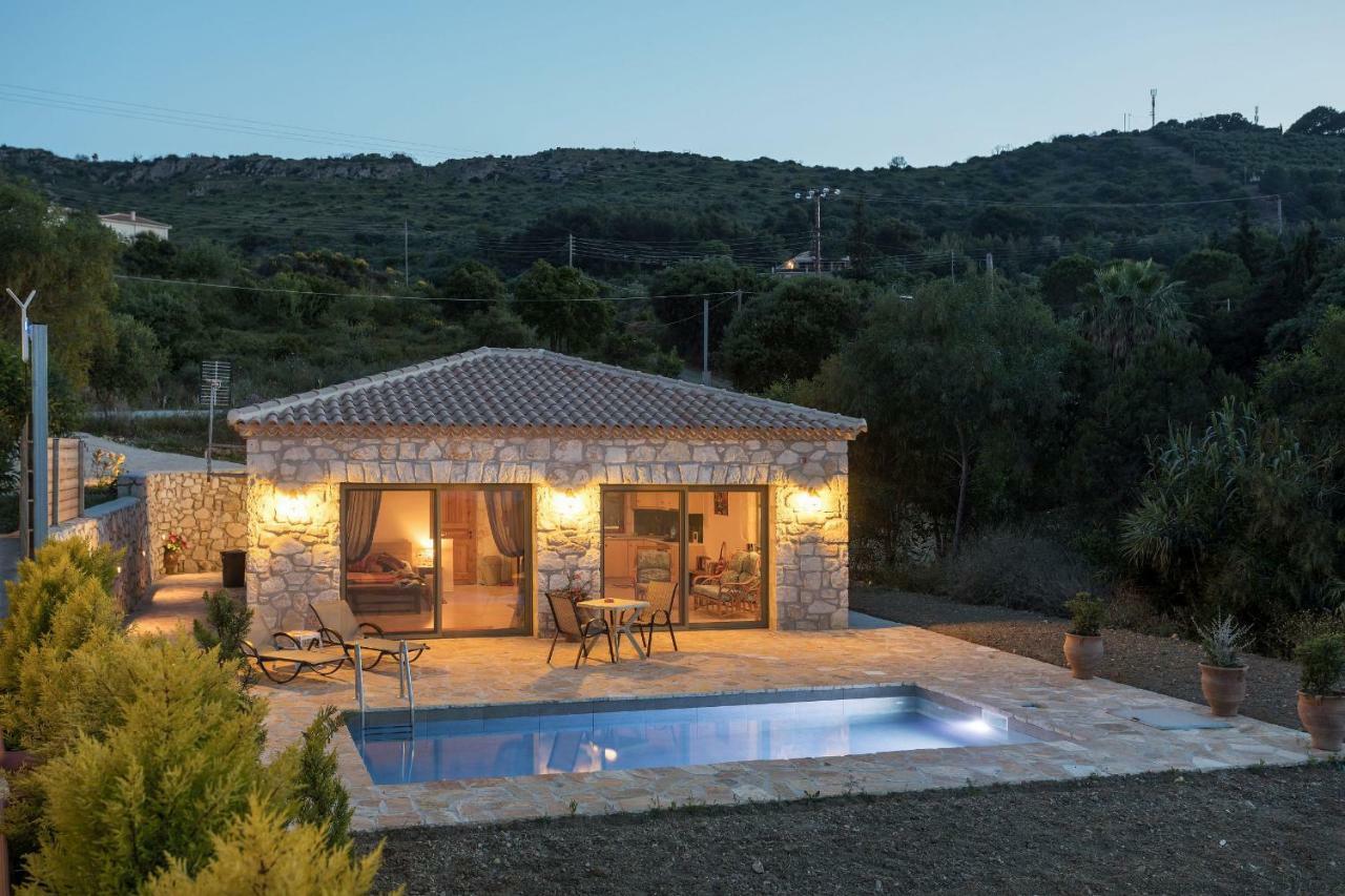 David'S Villas - Private Pool & Scenic Surroundings Vasilikos  Bagian luar foto