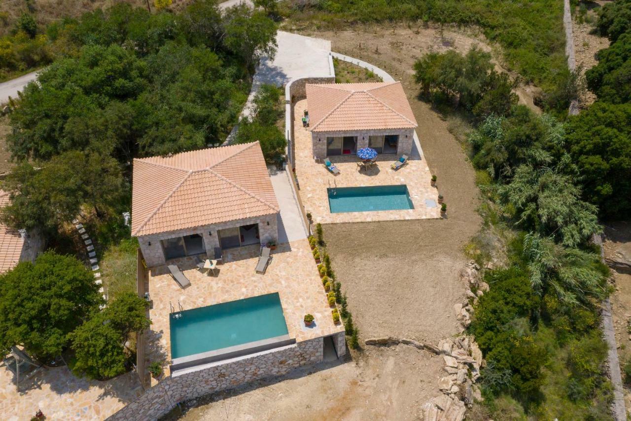 David'S Villas - Private Pool & Scenic Surroundings Vasilikos  Bagian luar foto