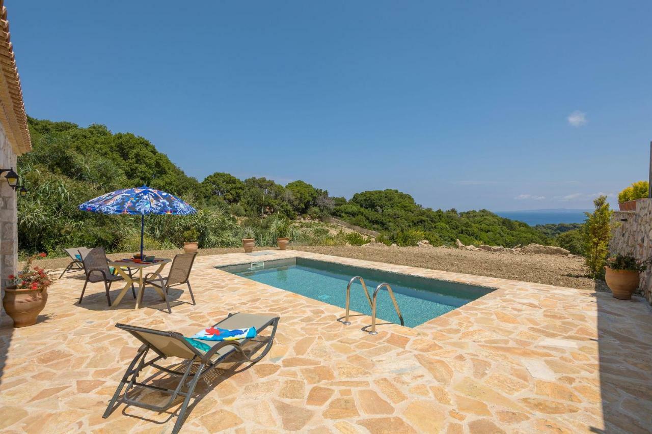 David'S Villas - Private Pool & Scenic Surroundings Vasilikos  Bagian luar foto